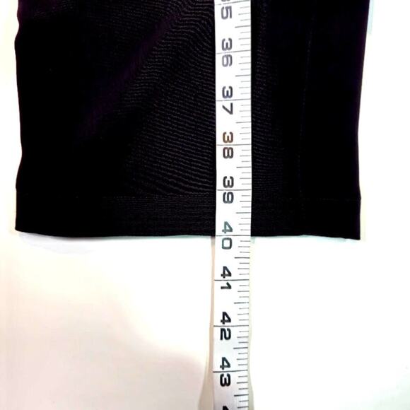 Lauren Ralph Lauren Pull On Pants Size 10 Black Pockets Straight Leg Casual - Picture 7 of 9